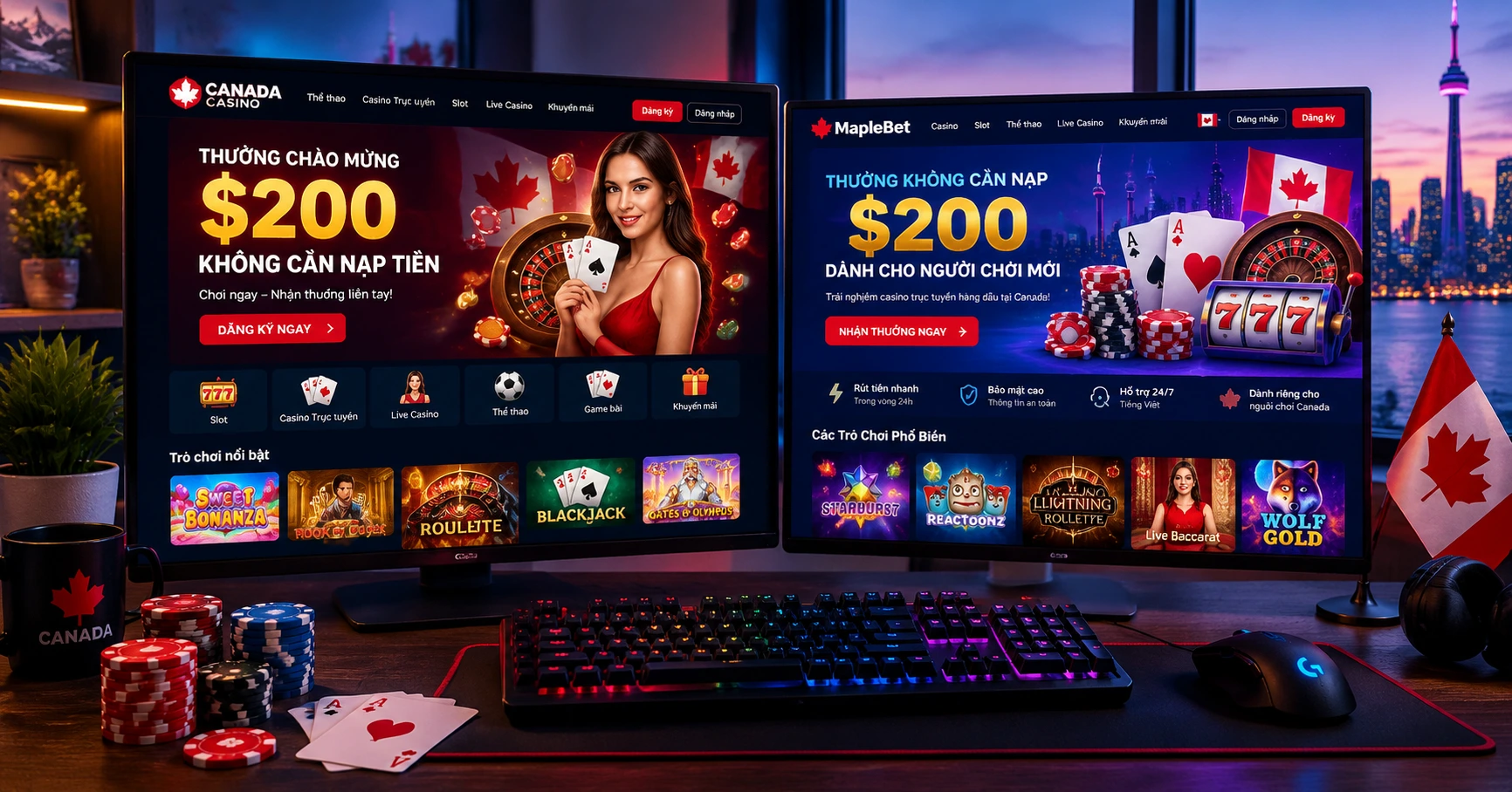 $200 no deposit bonus casino canada: Cơ hội vàng cho người chơi cá cược trực tuyến - image 3