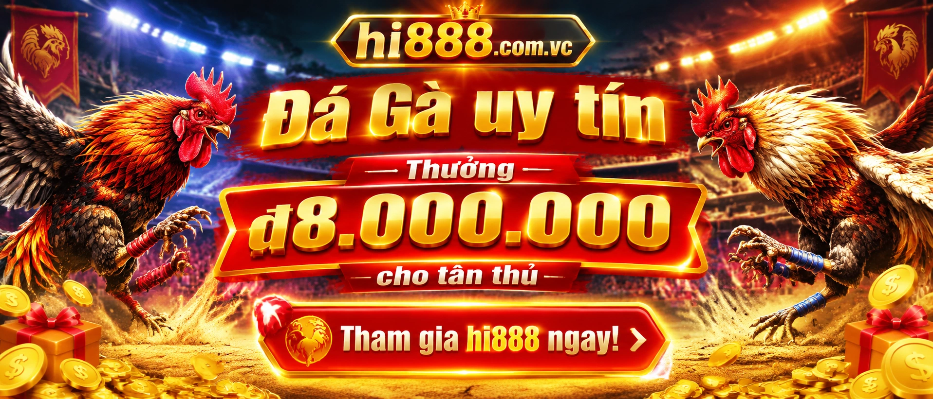 Đá Gà Trực Tiếp trên hi888.com.vc