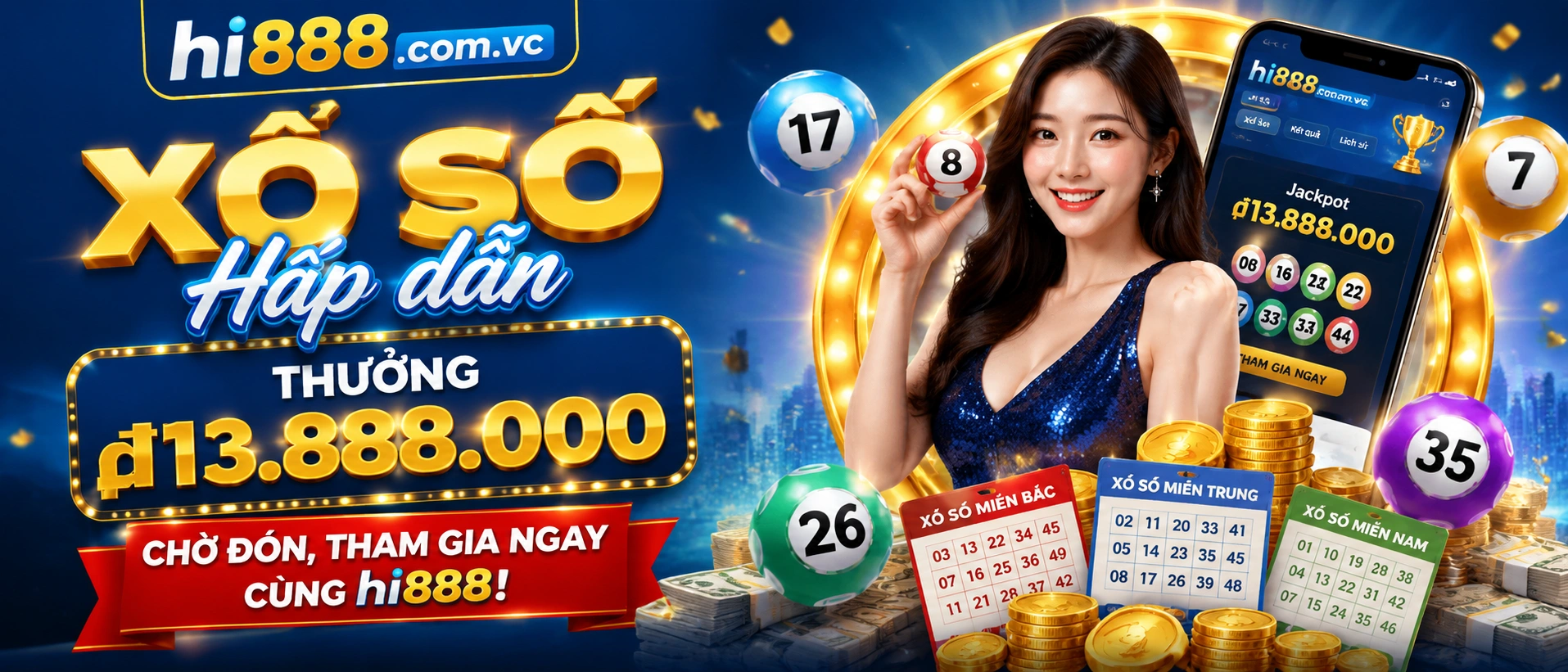 Xổ Số Miền Nam trên HI888